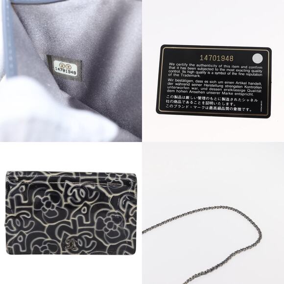 Chanel Camellia Coco Mark Chain Wallet - Picture 5 of 8